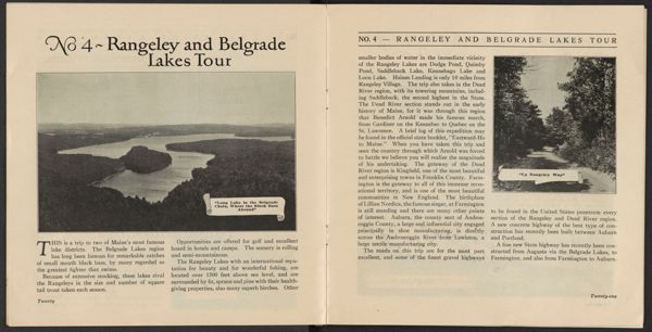 No 4 Rangeley and Belgrade Tours