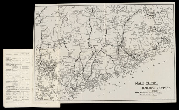 Maine Central Railroad Company. 1908.