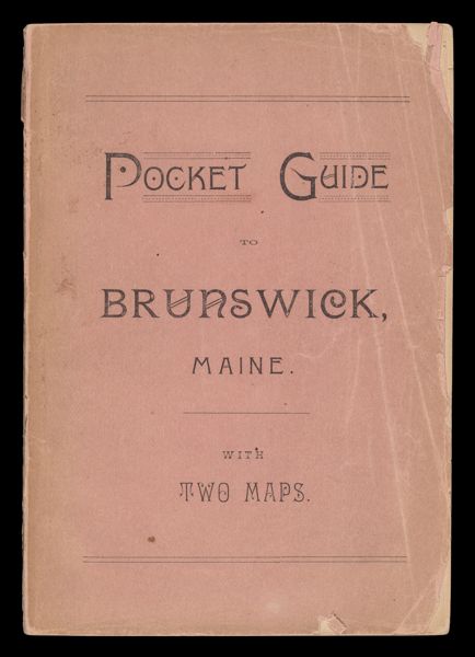 Pocket Guide to Brunswick, Maine.