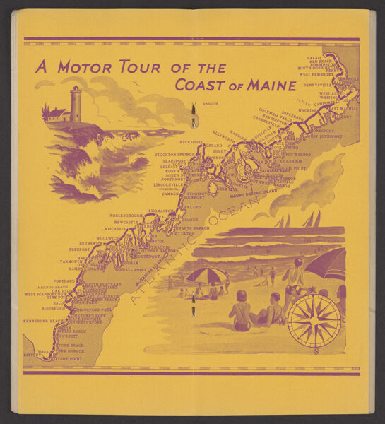 A Motor Tour of the Coast of Maine