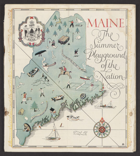 Maine, the Summer Playground of the Nation