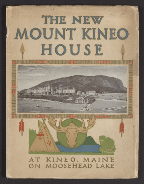 The New Mount Kineo House on Moosehead Lake, Kineo, Maine open from June first to October fifteenth.