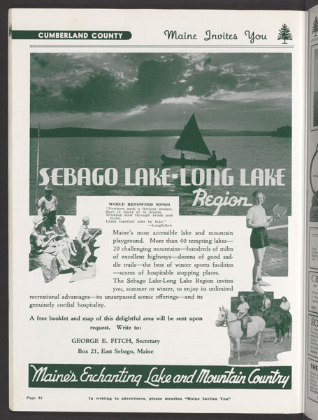 Sebago Lake-Long Lake Region