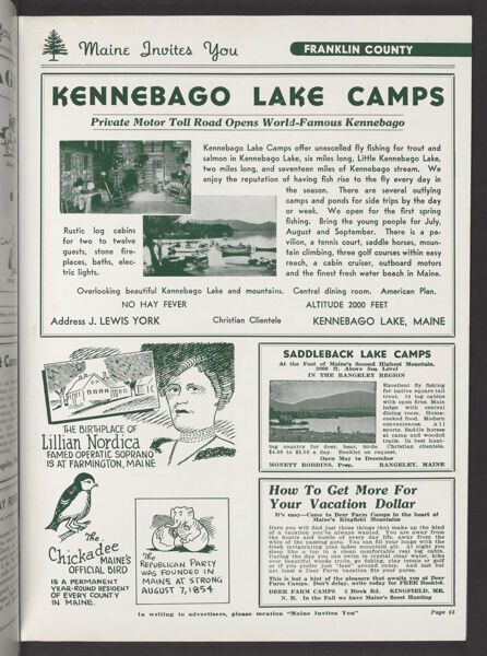 Kennebago Lake Camps
