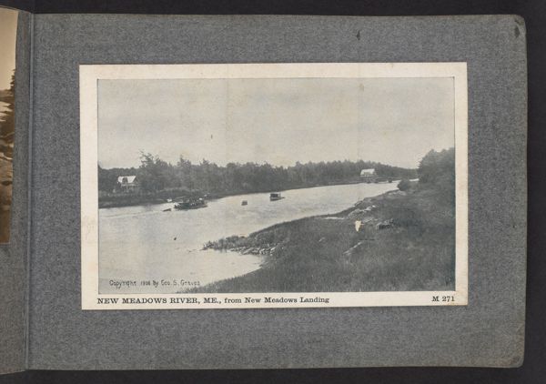 New Meadows River, ME., from New Meadows Landing