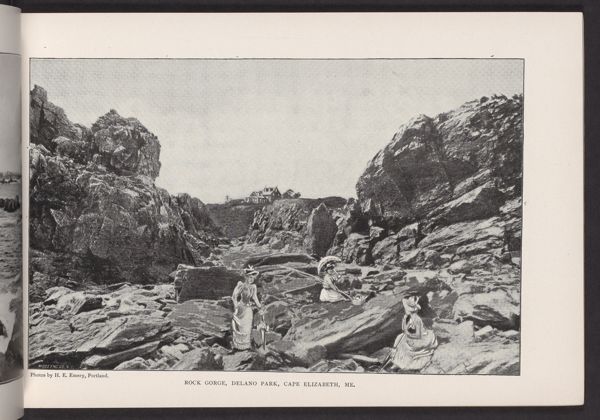Rock Gorge, Delano Park, Cape Elizabeth, ME.