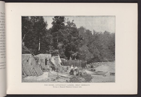 Fish Houses, Littlefield's Landing, Great Chebeague.
