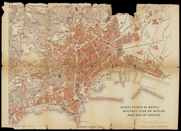 Nuova pianta di Napoli = Nouveau plan de Naples = New map of Naples