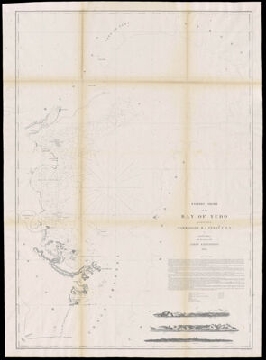Western shore of the Bay of Yedo surveyed by order of Commodore M.C. Perry U.S.N. by Lieut. Wm. L. Maury and other officers of the Japan Expedition 1854 ; drawn by Edward Sels ; engraved by Selmar Siebert.