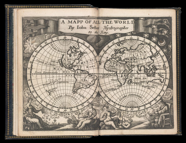 A Map of All the World by Iohn Setter Hydrographer to the King