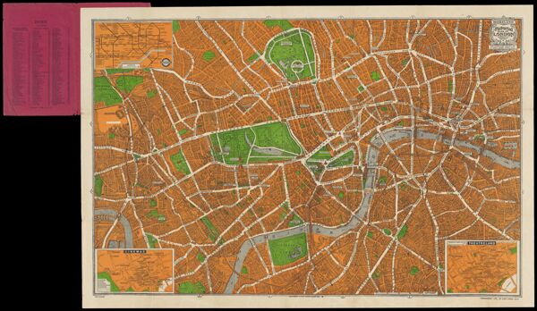 Homeland pictorial plan of London