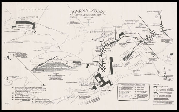 Obersalzberg, Hitler's residential area 1923-1945