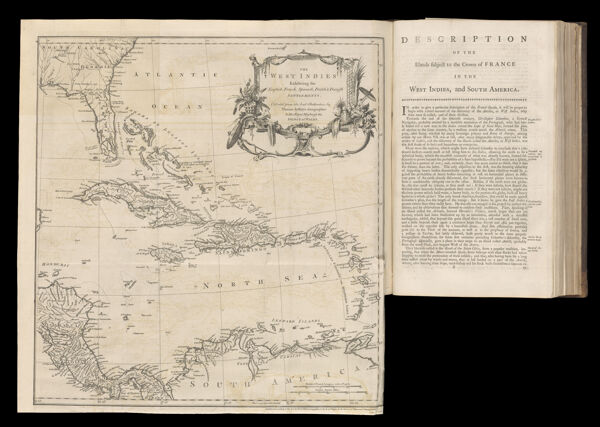 The West Indies Exhibiting the English, French, Spanish, dutch & Danish Settlements.