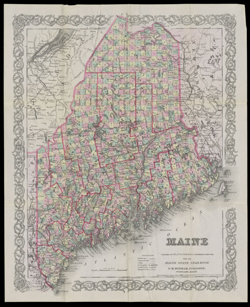 Maine : published by G.W. and C.B. Colton & Co., for the Maine State Year Book