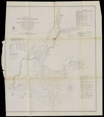 Preliminary chart of New York Bay and Harbor