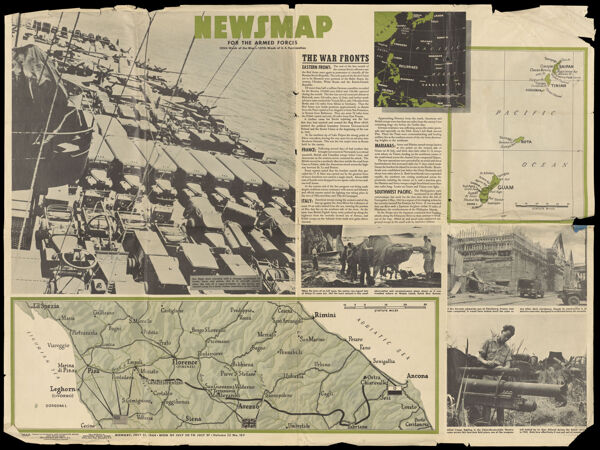 Newsmap, vol. 3, no. 15F, Monday, July 31, 1944