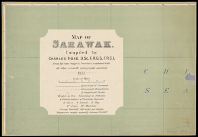 Map of Sarawak