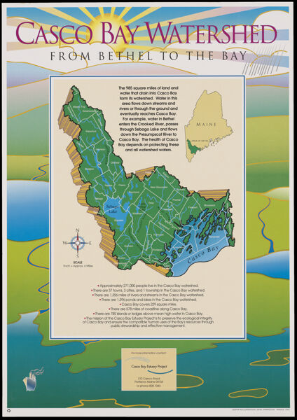 Casco Bay Watershed : from Bethel to the Bay