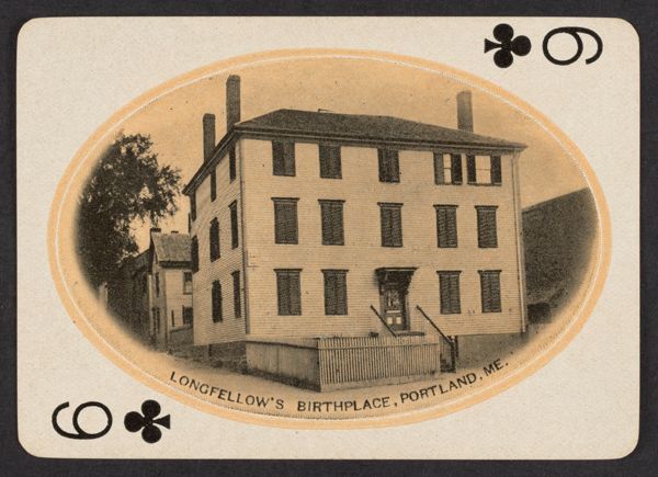 Longfellow's Birthplace, Portland, ME.