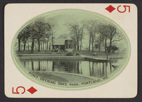 Pond, Deering Oaks Park, Portland, ME.