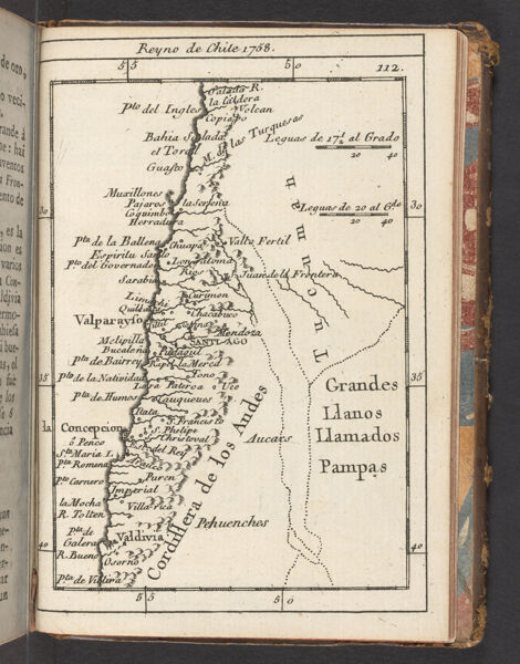 Reyno de Chile 1758