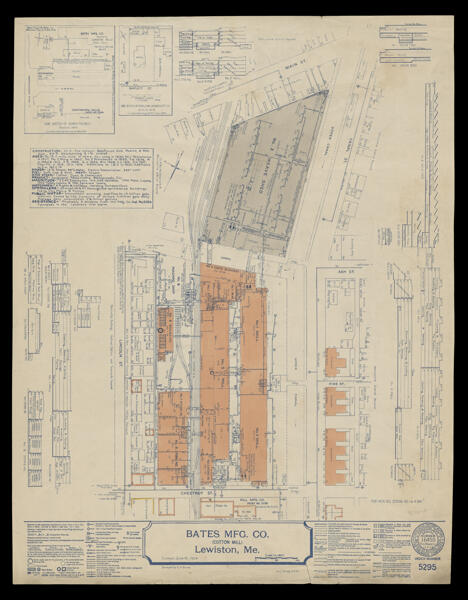 Bates MFG. Co. (Cotton Mill) Lewiston, Me.