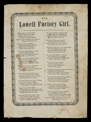 The Lowell Factory Girl