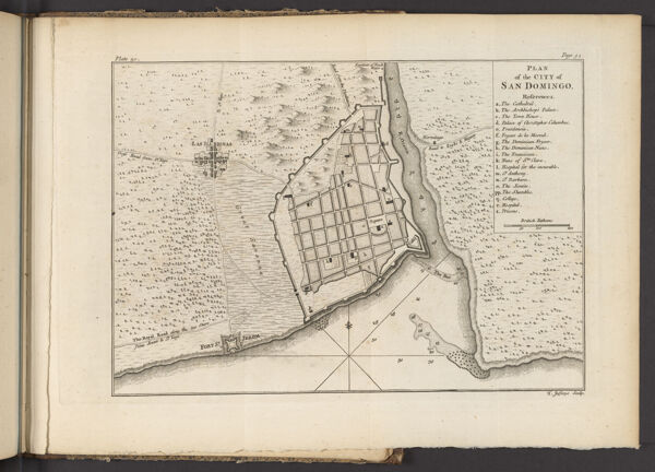 Plan of the City of San Domingo.