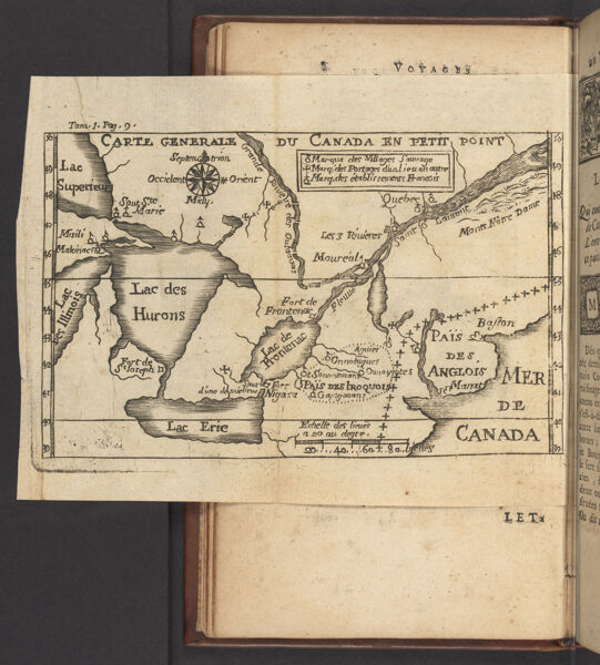 Carte Generale Du Canada En Petit Point