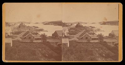 View of Moose Head Lake from Evelth House