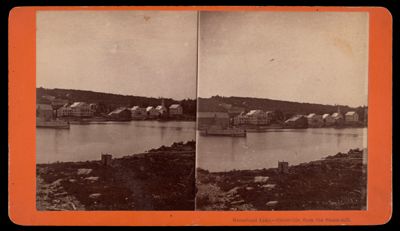 Mooshead Lake. —Greenville, from the Steam-mill.