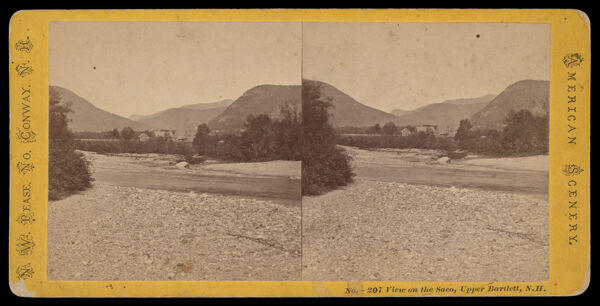 No. 207 View on the Saco, Upper Bartlett, N.H.