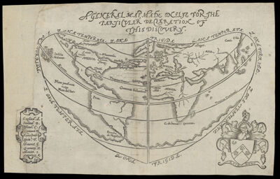 A General Map, Made Onelye for the Particuler Declaration of this Discovery