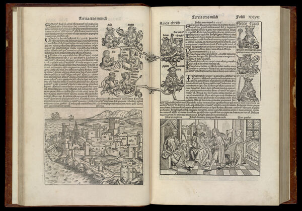 [The Third Age of the World - Folio XXVI verso] Rhodis [Rhodes]