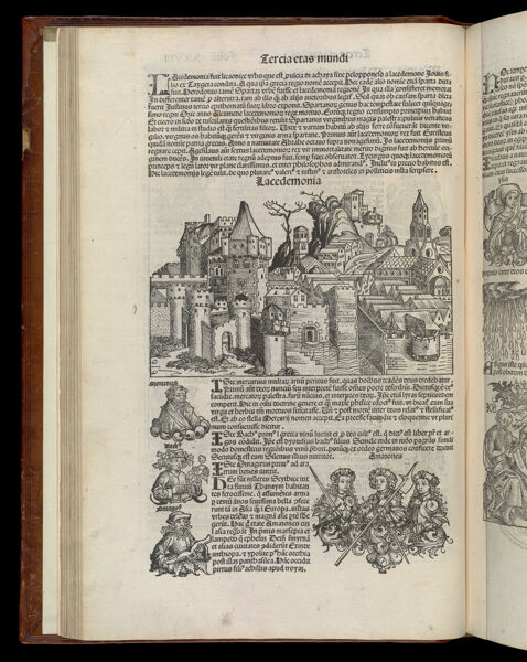 [The Third Age of the World - Folio XXVIII verso] Lacedemonia