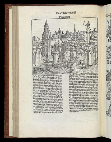[The Fourth Age of the World - Folio LI verso] Taruisium [Treviso]