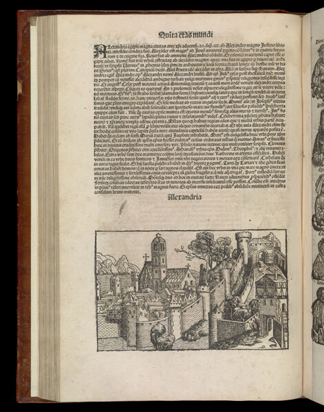 [The Fifth Age of the World - Folio LXXVII verso] Alexandria