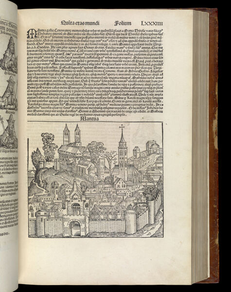 [The Fifth Age of the World - Folio LXXIIII recto] Mantua