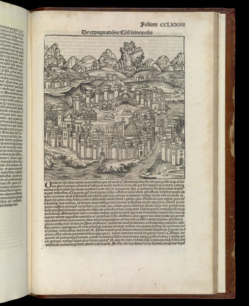 [Addenda - Folio CCLXXIIII recto] De expugnatione Constatinopolis [Siege of Constantinople]