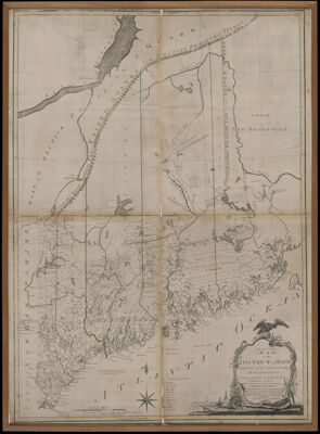 An Accurate Map, of the District of Maine Being Part of the Commonwealth of Massachusetts: Compiled pursuant to an Act of the General Court, From Actual Surveys of the Several Towns &c. ...