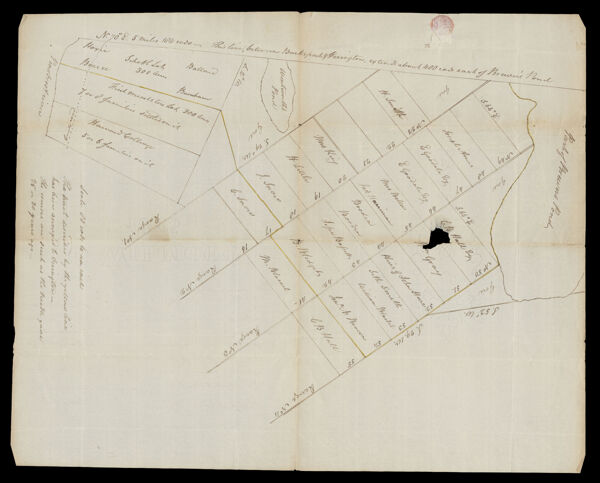 Plan of part of Bucksport annexed to Orrington