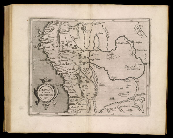 Peruani Regni Descriptio. 1597.