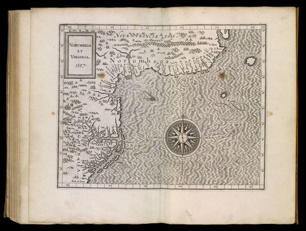 Norumbega et Virginia.  1597.