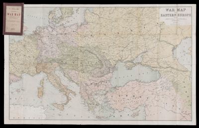 War map of Eastern Europe.