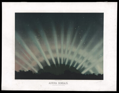 Aurora Borealis. As observed March 1, 1872, at 9 h. 25 m. P.M.