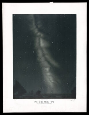 Part of the Milky Way. From a Study made during the years 1874, 1875 and 1876.