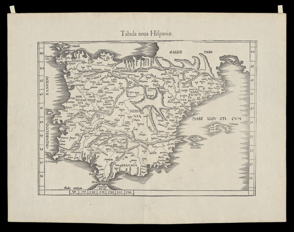 Tabula nova Hispaniae.