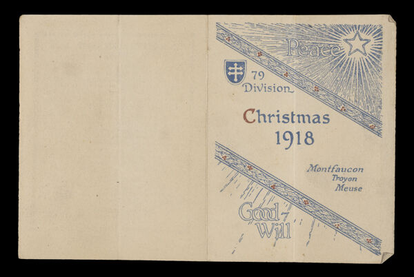 79 Division Christmas 1918 [Front]