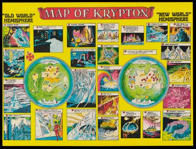 Map of Krypton