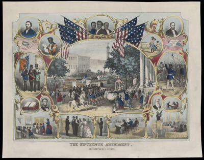 The Fifteenth Amendment celebrated May 19th, 1870.